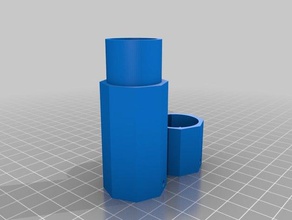 kyudo polvo de contenedores deporte al aire libre personalizado 3d print model - Mito3D