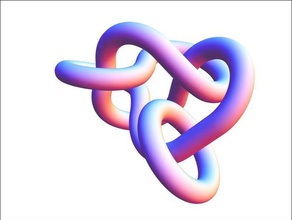 bileşik 2 1 5 sol sağ el versiyonları link matematik düğüm fiziksel sıkı bir 3d print model - Mito3D