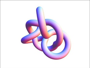 le premier lien 6 2 1 les mathématiques nœud physique noeud serré 3d print model - Mito3D
