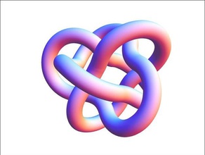 le premier lien 7 2 6 les mathématiques nœud physique noeud serré 3d print model - Mito3D