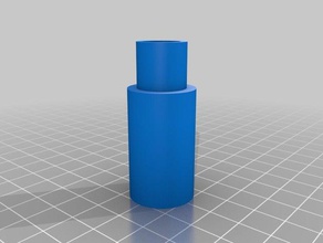 my customized kyudo powder container round giriko-ire 5mm hole sport outdoors 3d print model - Mito3D