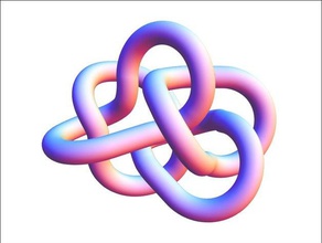 8 4 1 prime bağlantı matematik düğüm fiziksel sıkı bir 3d print model - Mito3D