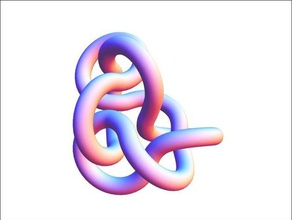 6 8 asal düğüm matematik link fiziksel sıkı bir 3d print model - Mito3D