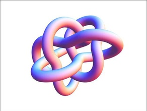 16 8 asal düğüm matematik link fiziksel sıkı bir 3d print model - Mito3D