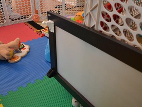 sportello di supporto famiglia baby a prova bambino proofing correzione freecad serratura sicurezza 3d print model - Mito3D