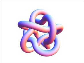 18 8 asal düğüm matematik link fiziksel sıkı bir 3d print model - Mito3D