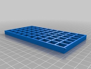 smd organizador personalizado caja de pastillas contenedores 3d print model - Mito3D