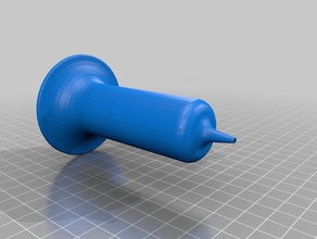 blow hole pipe ever other filling worm 3d print model - Mito3D