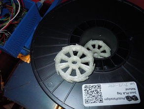 compression-fit-spool-Buchse v2 3d Drucker - Zubehör Lager Büsing filament Halter spacer 3d print model - Mito3D