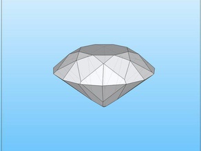 elmas kristal diğer 3d print model - Mito3D