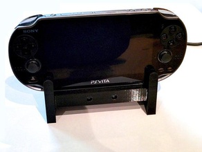ps vita stand de dock charge vidéo jeux le chargeur en la playstation simple 3d print model - Mito3D