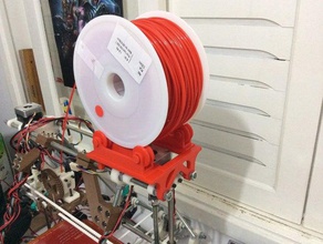 filamento de spool titular mendel suport 3d a impressora acessórios 3d print model - Mito3D