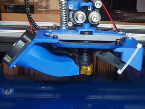 conduits de ventilation mendelmax 20 3 d l'imprimante accessoires refroidissement 3d print model - Mito3D