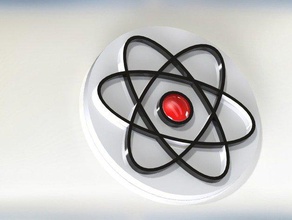 atom sikke paralar rozetler 3d print model - Mito3D