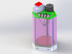 delta mines imprimante 3d les imprimantes berrbot berrybot 3d print model - Mito3D