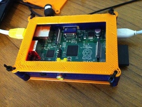 modular raspberry pi caso eletrônica raspberrypi 3d print model - Mito3D