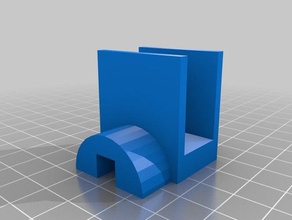 sams customized cable holder office 3d print model - Mito3D