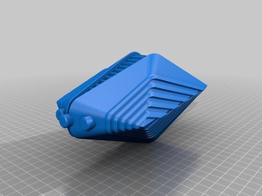 mesh-fighter andere sci-fi science-fiction scifi Raumschiff nutzlos 3d print model - Mito3D