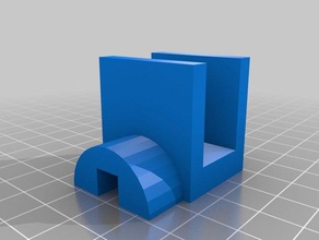 sams customized cable holder office 3d print model - Mito3D