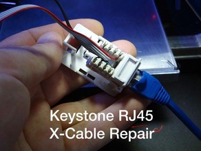 rj45 x-Kabel Reparatur-Replikator 22x 3d Drucker Teile 3d print model - Mito3D