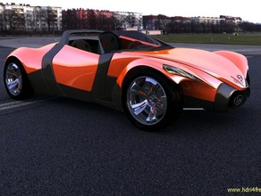 roadster vehicles car toy 3d print model - Mito3D