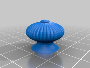 porcelana botão outros 3d print model - Mito3D