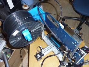 colisionador de ordbot soporte bobina variable 3d la impresora accesorios 3d print model - Mito3D