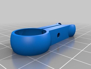 meine angepasste articulated ball joint Lüfter, der printrbot gehen 3d Drucker Zubehör 3d print model - Mito3D
