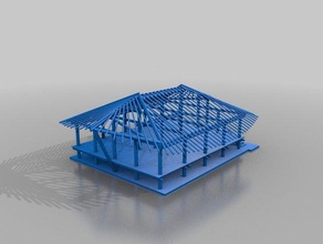 altare gli edifici strutture 3d print model - Mito3D