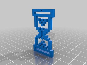 meu projeto personalizado a sua ownpixel arte pingente jóias 3d print model - Mito3D