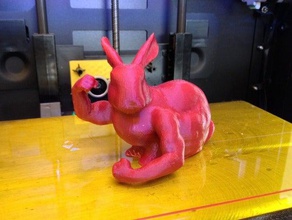 etli tavşan hayvanlar beefyarms 3d print model - Mito3D