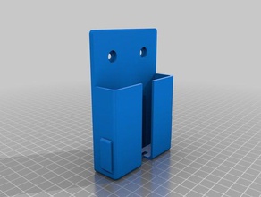 very simple phone charging cradle organization 3d print model - Mito3D