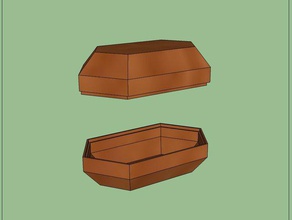 geometric box containers 3d print model - Mito3D