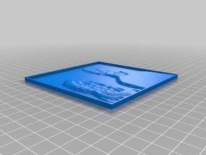 lis 4 2 d art personnalisé 3d print model - Mito3D