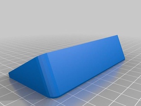 my customized customisable bicolor card holder office 3d print model - Mito3D
