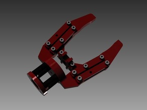 robotic gripper robotics end effector 3d print model - Mito3D