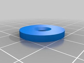rundhalter beilagscheibe mit keil di sostituzione parti 3d print model - Mito3D