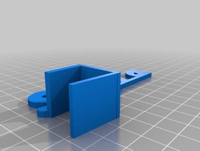 il mio personalizzato shelf-talker staffa sinistra i segni loghi 3d print model - Mito3D