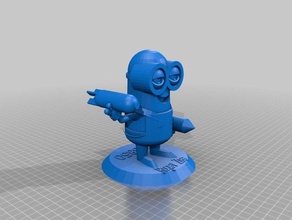 rogers minion heykeller özelleştirilmiş 3d print model - Mito3D