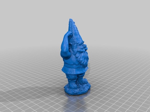 beefy gnome people beefyarms remix 3D print model - Mito3D