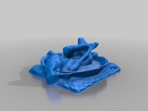 degas tub sculptures scuplture 3d print model - Mito3D