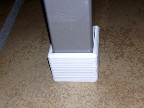 armario pies de nivelación ikea ps reemplazo partes pie muebles 3d print model - Mito3D