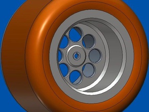 wheels your design parts 3d print model - Mito3D