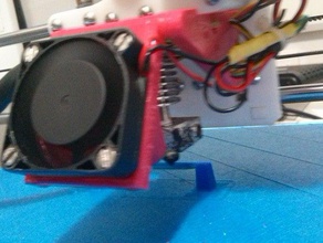 sethi3d aip de soporte del ventilador diseño 2 la impresora partes personalizador 3d print model - Mito3D