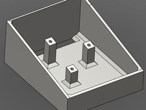 mbot cube-Einzel-Extraktor-Lüfter montieren 3d Drucker Zubehör 3d print model - Mito3D