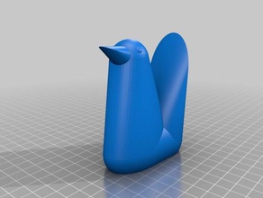 my customized bird-o-matic design your printable bird interactive art 3d print model - Mito3D