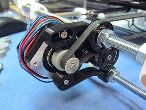 mendel monotricolor y-Motorhalter 608 bearing idler 3d Drucker Teile reprappro 3d print model - Mito3D
