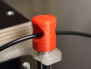 filament guide prusa i3 3d printer parts rod 3d print model - Mito3D