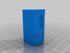 samsung refrigerator kitchen dining 3d print model - Mito3D