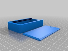 card box 1 containers customized 3d print model - Mito3D